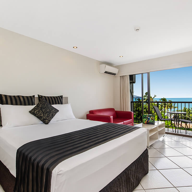 Aquarius on the Beach Townsville Executive Deluxe Studio Beach front rooms